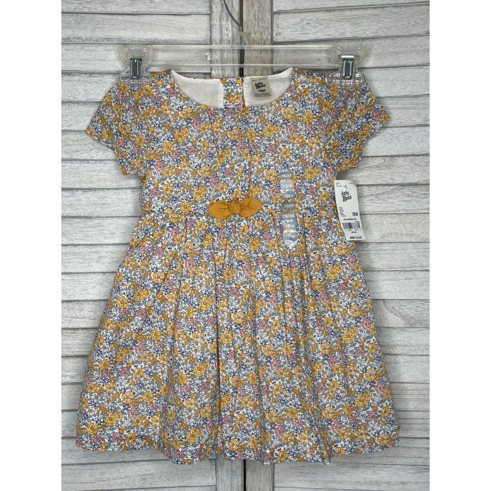 NEW Baby B'Gosh Heritage Floral Dress Size 18 Months NWT